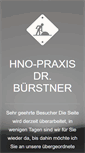 Mobile Screenshot of drbuerstner.de